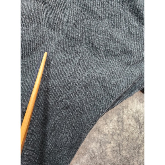 Levi's 511 Jeans Mens 36x29 Black Denim Slim Fit Stretch Charcoal Wash Red Tab - Picture 16 of 16